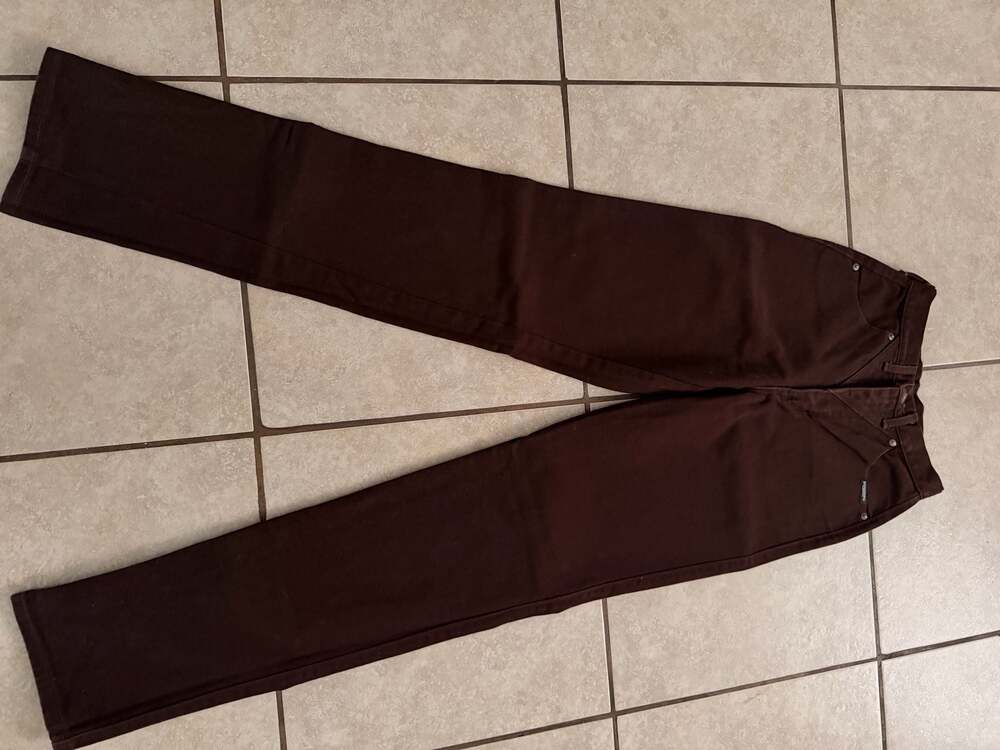 Vintage Rough Rider by Circle T Brown Western Pants Style 3606 Size 5/6